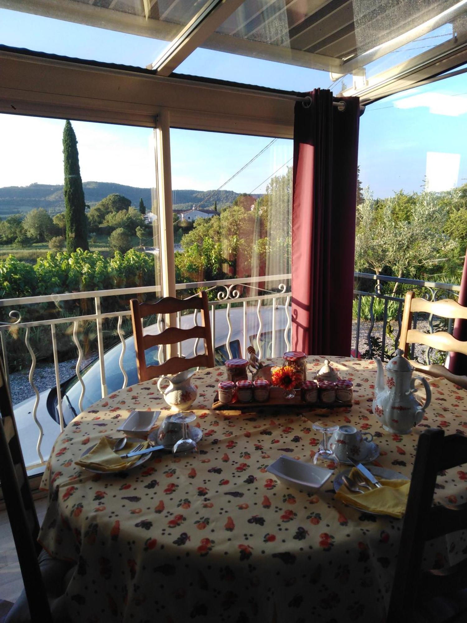 Bed and Breakfast La Grand'Vigne Chauzon Esterno foto